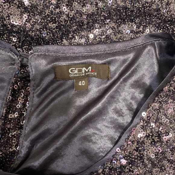 Grain de Malice Purple Sequin Dress - Picture 5 of 7